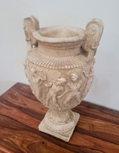 Load image into Gallery viewer, 21" Greek Roman Figurines Urn Antique Home Decor Vase