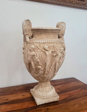 Load image into Gallery viewer, 21" Greek Roman Figurines Urn Antique Home Decor Vase