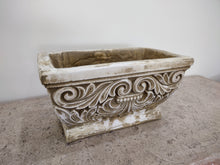 Load image into Gallery viewer, Vintage Ornate Ionic Stressed Finish Garden Urn