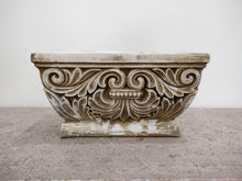 Load image into Gallery viewer, Vintage Ornate Ionic Stressed Finish Garden Urn