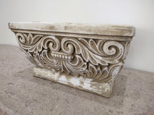 Load image into Gallery viewer, Vintage Ornate Ionic Stressed Finish Garden Urn