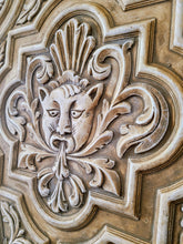 Load image into Gallery viewer, Ornate Gothic Architectural Wild Cat Mythical Wall Plaque #10003