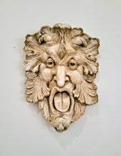 Load image into Gallery viewer, 24" Green Leaf man Wall Sculpture Home Garden Wall Art #10004