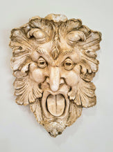 Load image into Gallery viewer, 24" Green Leaf man Wall Sculpture Home Garden Wall Art #10004