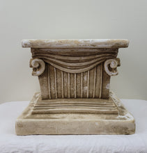 Load image into Gallery viewer, Column Pedestal Draped Ionic Riser

