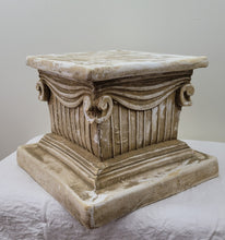 Load image into Gallery viewer, Column Pedestal Draped Ionic Riser