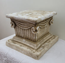 Load image into Gallery viewer, Column Pedestal Draped Ionic Riser