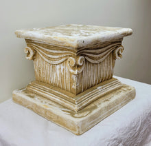 Load image into Gallery viewer, Column Pedestal Draped Ionic Riser