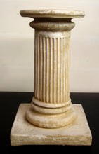 Load image into Gallery viewer, Round Fluted Greek Roman Column Table Top Pedestal
