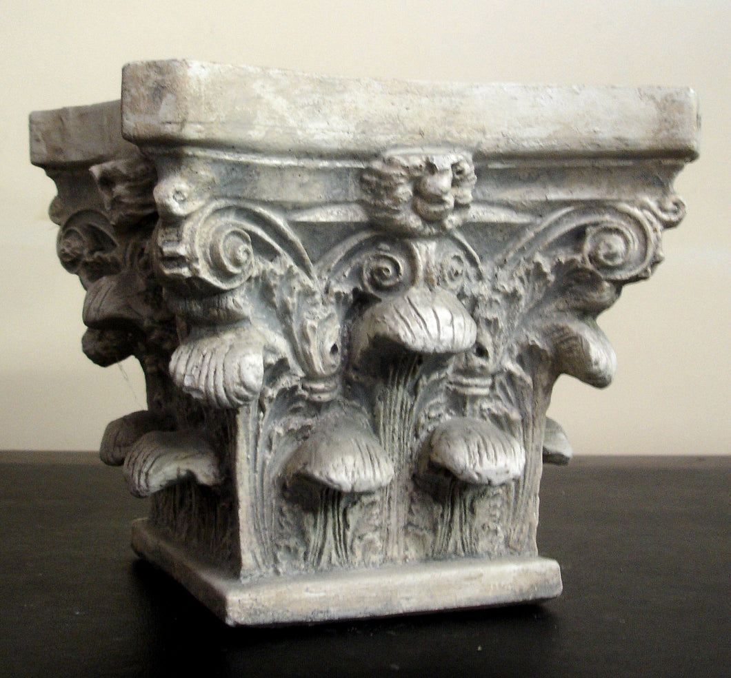 Corinthian Greek Roman Column Art Table Top Pedestal Riser