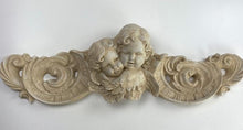 Load image into Gallery viewer, Victorian Angels Cherubs Frieze Bisque Plaque 24&quot; Antique Reproduction
