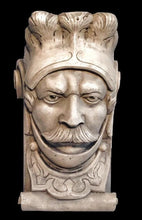 Load image into Gallery viewer, Soldier Head Corbel Vintage Reproduction