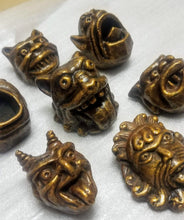 Load image into Gallery viewer, Set of 7 Hunky Punks Gothic Vintage Gargoyle Mythical architectural Design