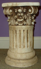 Load image into Gallery viewer, Classic Greek Roman Ornate Column Pedestal Ionic Fluted Home Decor 16"