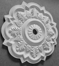Load image into Gallery viewer, Victorian Queen Ann Reproduction Classical Plaster Ceiling Medallion