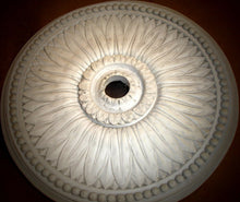 Load image into Gallery viewer, 19" Victorian Sun Flower Bead Reproduction Classical Plaster Ceiling Medallion
