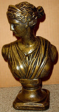 Load image into Gallery viewer, Greek Bust of Diana Statue Bronze Finish GRS-17
