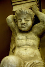 Load image into Gallery viewer, Kneeling Eros Cupid Wall Corbel #22120

