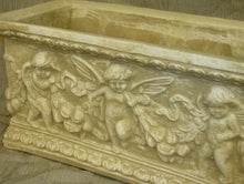 Load image into Gallery viewer, Rectangular Cherubs Angels Pot Urn Home Decor Planter