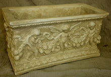 Load image into Gallery viewer, Rectangular Cherubs Angels Pot Urn Home Decor Planter