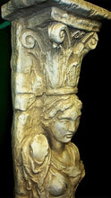 Load image into Gallery viewer, 41" Greek Architecture Caryatid Timple Erechtheon Column Pedestal GRS-18050