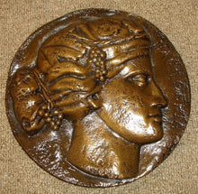 Load image into Gallery viewer, Greek Art Diana and Apollo Antique Coin GRS-18Wall Plaques Home Decor Reproduction