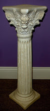 Load image into Gallery viewer, Classic Greek Roman Column Pedestal Corinthian Style Fluted Home Decor 28"