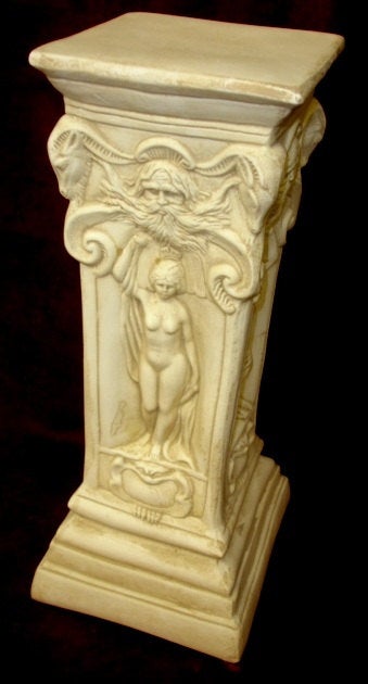 French ladies Style Column Pedestal Sculpture Art Home Decor post
