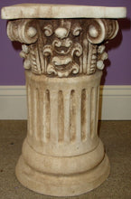 Load image into Gallery viewer, Classic Greek Roman Ornate Column Pedestal Ionic Fluted Home Decor 16"
