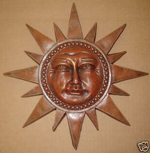 Load image into Gallery viewer, Celestial Spike Sun Sculpture Wall Plaque Home Decor
