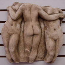 Load image into Gallery viewer, Three Graces Greek Relief Sculpture Wall Plaque LOUVRE Museum GRS-18