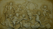 Load image into Gallery viewer, Heavenly Cherubs Angels Playing Wall Plaque
