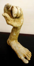 Load image into Gallery viewer, Large Statue Foot and Hand Sculpture Unique Art