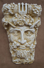 Load image into Gallery viewer, Neptune Face Wall Plaque Mythical Home Garden Decor #10033