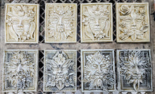 Load image into Gallery viewer, Set of 8 Green Man Leaf Mythical Season Faces Gothic Art Forest Mask
