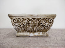 Load image into Gallery viewer, Vintage Ornate Ionic Stressed Finish Garden Urn
