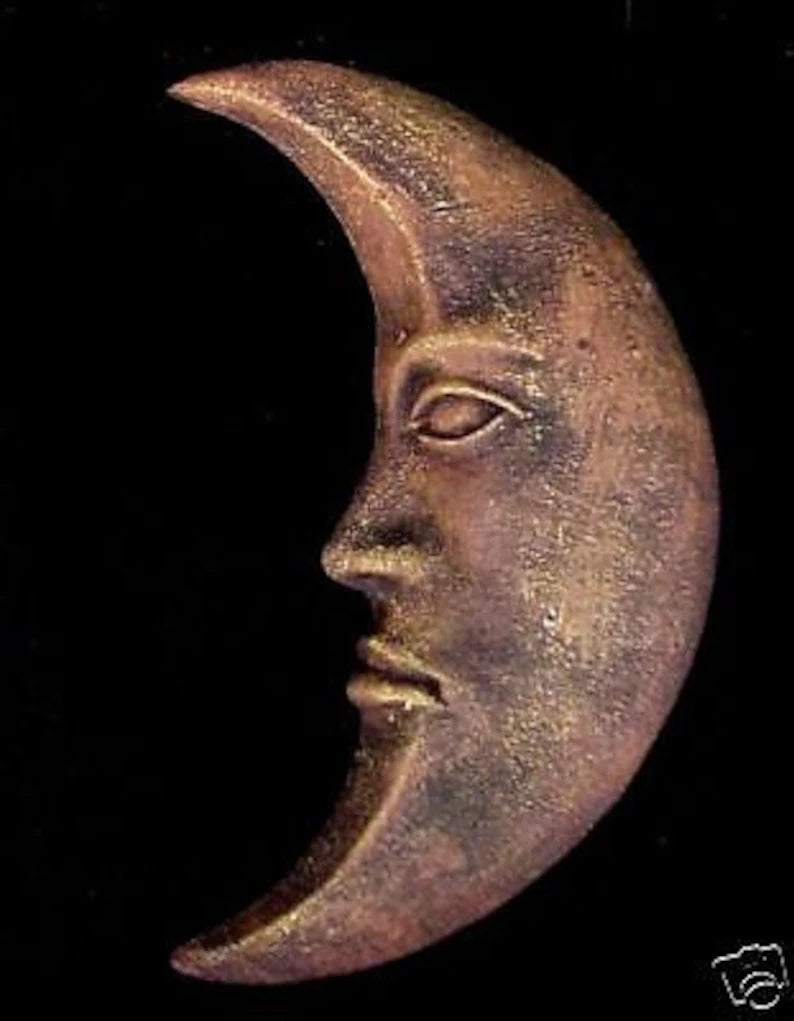 Crescent Moon Celestial Collection Wall Plaque