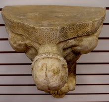Load image into Gallery viewer, Huge 22&quot; Vintage Atlas Wall Sculpture Bracket Antique Finish Rare
