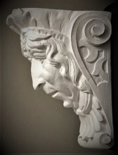 Load image into Gallery viewer, OLD LADY WALL CORBEL BRACKET SHELF ARCHITECTURAL King Face Collection
