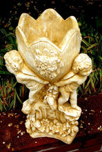 Load image into Gallery viewer, Three Cherubs Holding Urn 20&quot; Planter
