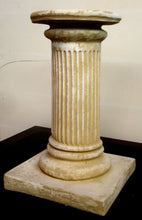 Load image into Gallery viewer, Round Fluted Greek Roman Column Table Top Pedestal
