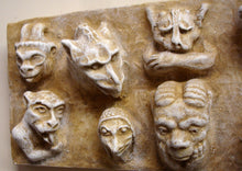 Load image into Gallery viewer, Vintage 10 Gothic Medieval  Gargoyles Faces
