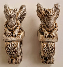Load image into Gallery viewer, Winged Mythical Dragon Bracket Wall Sconce Home Decor Pair
