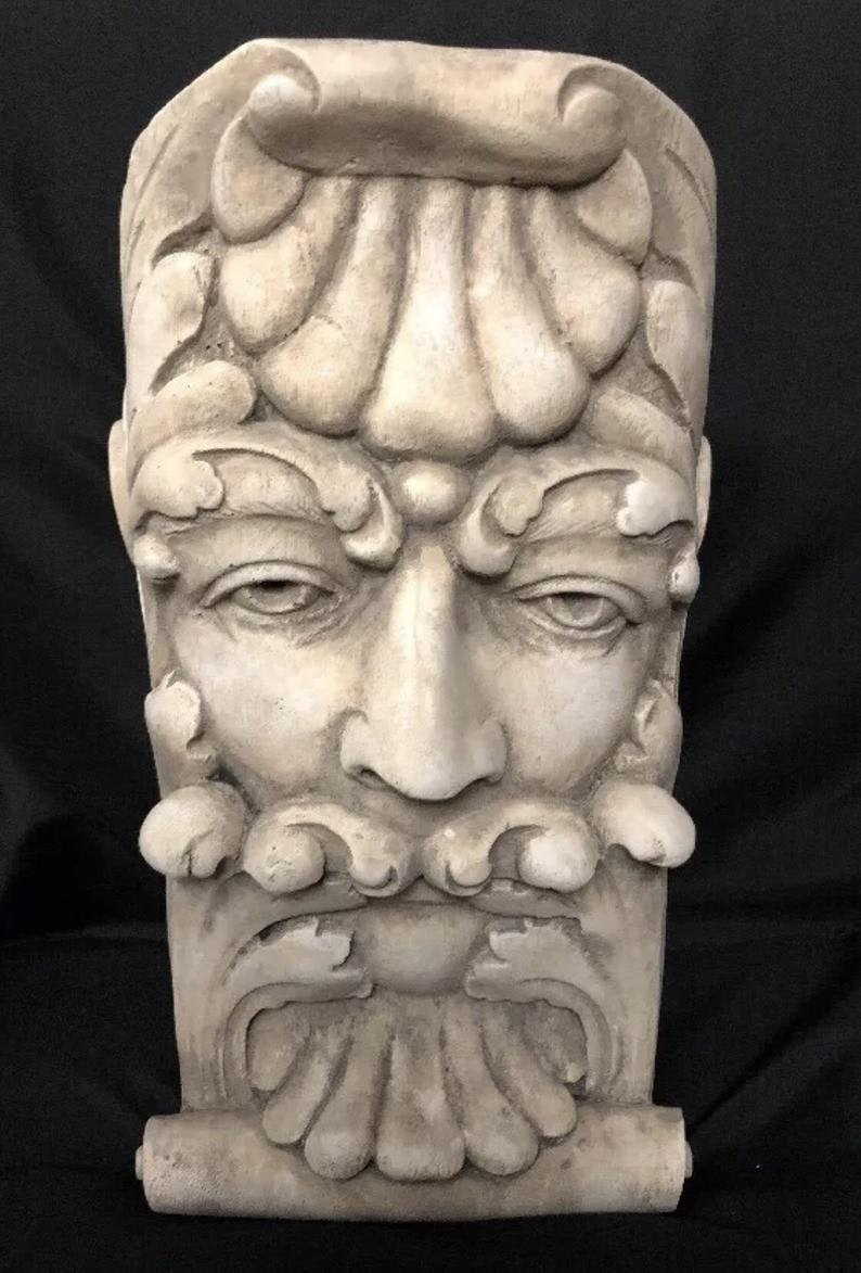 Leaf Mouth Head Corbel King Collection # 22073