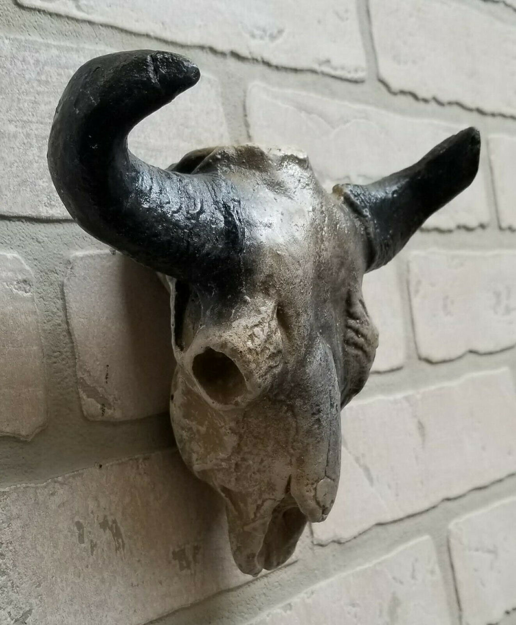 Vintage Wall Hanging Southwestern Cow Steer Skull