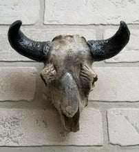 Load image into Gallery viewer, Vintage Wall Hanging Southwestern Cow Steer Skull
