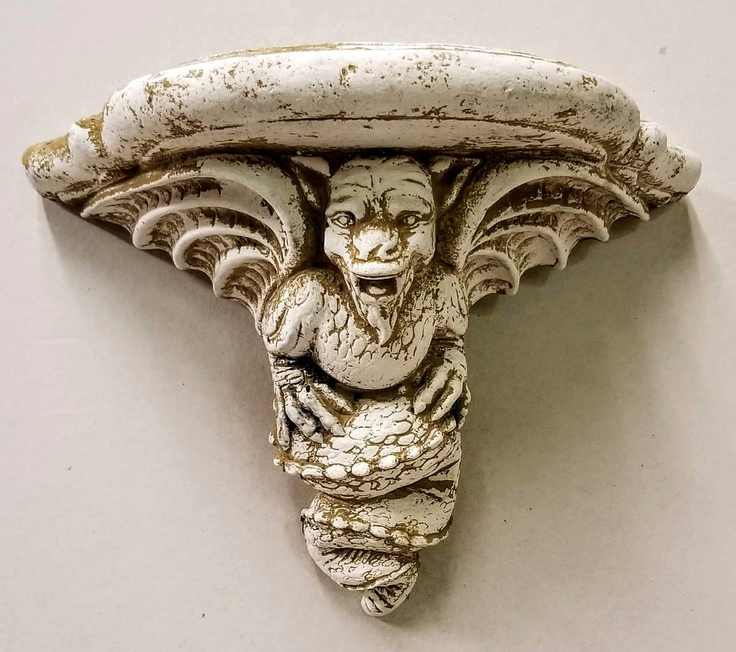 Gargoyle Wall Sconce Vintage dragon mythical #15065