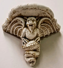 Load image into Gallery viewer, Gargoyle Wall Sconce Vintage dragon mythical #15065
