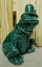 Load image into Gallery viewer, Frog Toad Statue Top Hat Tuxedo Vintage Art Sculpture Animal
