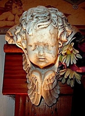 Winged Angel Cherub Sconce Classical Reproduction Eros